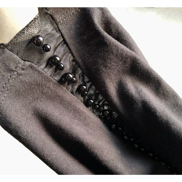 For The Republic Black Top with Button Design Woman's 2X - Picture 7 of 10